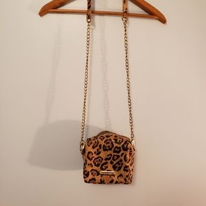 Steve Madden Leopard Studded Crossbody Bag